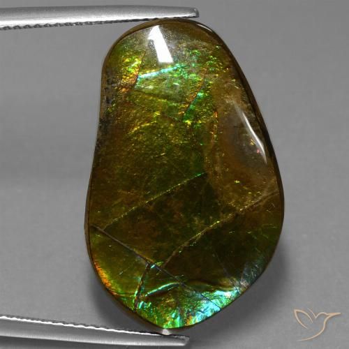 17.83ct طبيعي متعدد الألوان أموليت, فانسى, غير شفاف