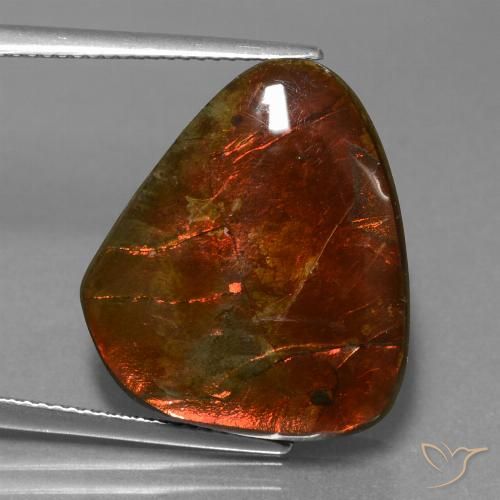 16.97ct طبيعي متعدد الألوان أموليت, فانسى, غير شفاف