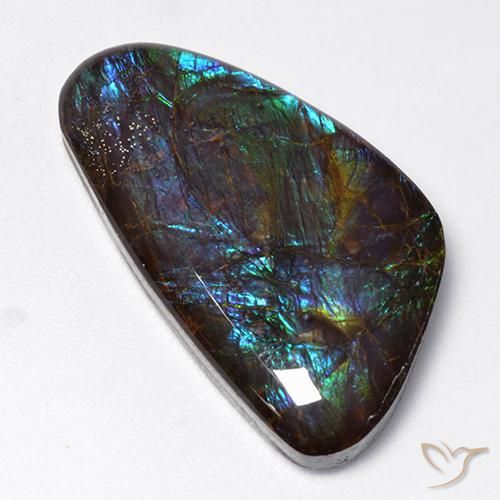 18.97ct طبيعي متعدد الألوان أموليت, فانسى, غير شفاف