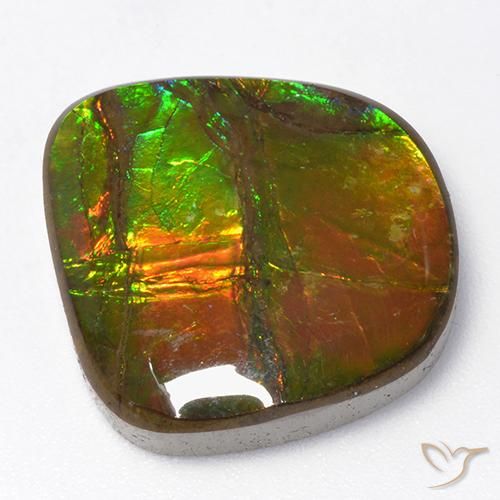 13.06ct طبيعي متعدد الألوان أموليت, فانسى, غير شفاف