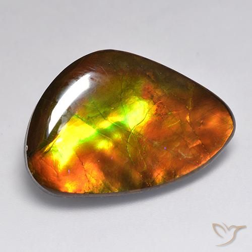 20.30ct طبيعي متعدد الألوان أموليت, فانسى, غير شفاف