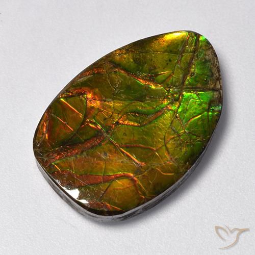 11.13ct طبيعي متعدد الألوان أموليت, فانسى, غير شفاف