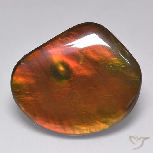 21.29ct طبيعي متعدد الألوان أموليت, فانسى, غير شفاف