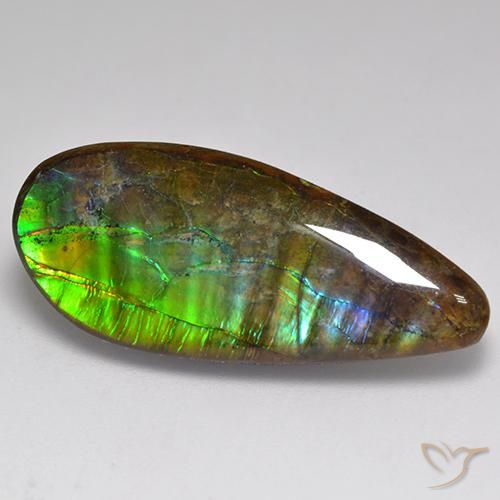 20.06ct طبيعي متعدد الألوان أموليت, فانسى, غير شفاف