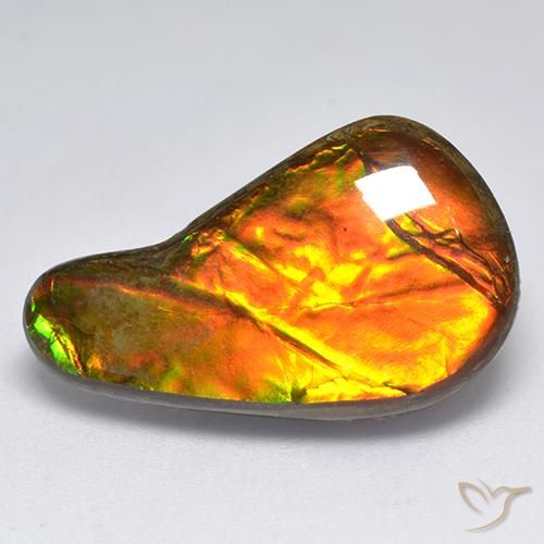 13.11ct طبيعي متعدد الألوان أموليت, فانسى, غير شفاف