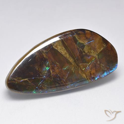 19.90ct طبيعي متعدد الألوان أموليت, فانسى, غير شفاف