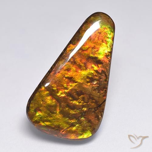 18.34ct طبيعي متعدد الألوان أموليت, فانسى, غير شفاف