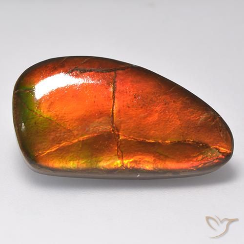 16.93ct طبيعي متعدد الألوان أموليت, فانسى, غير شفاف
