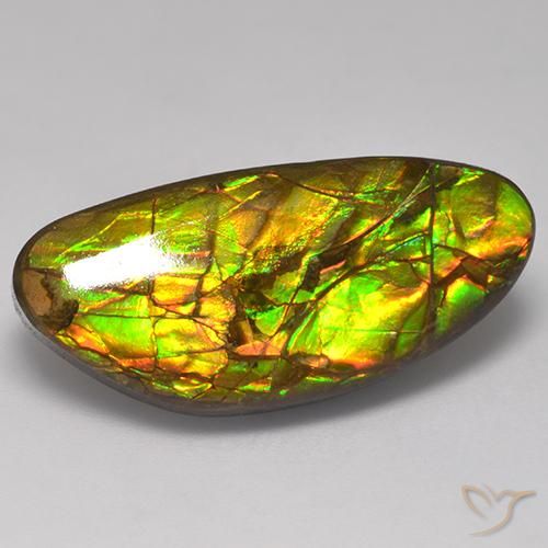 17.56ct طبيعي متعدد الألوان أموليت, فانسى, غير شفاف