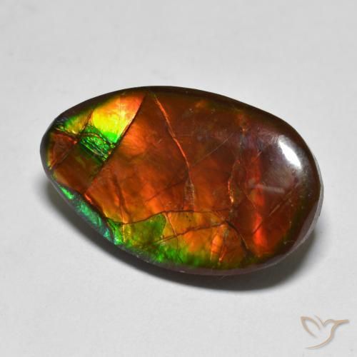 13.17ct طبيعي متعدد الألوان أموليت, فانسى, غير شفاف