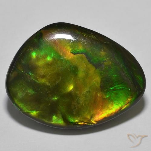 22.15ct طبيعي متعدد الألوان أموليت, فانسى, غير شفاف