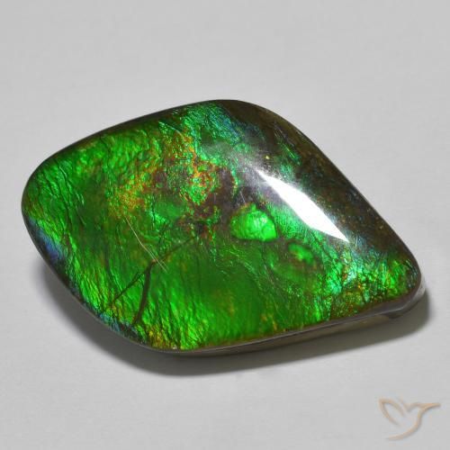 19.69ct طبيعي متعدد الألوان أموليت, فانسى, غير شفاف