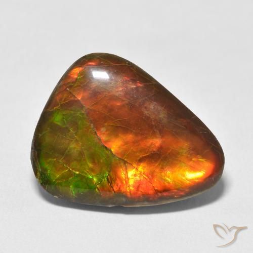 13.25ct طبيعي متعدد الألوان أموليت, فانسى, غير شفاف