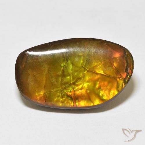 17.48ct طبيعي متعدد الألوان أموليت, فانسى, غير شفاف