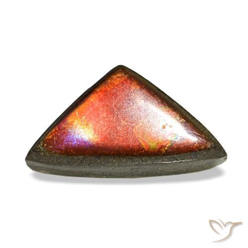1.47ct متعدد الألوان أموليت, تريليون, غير شفاف