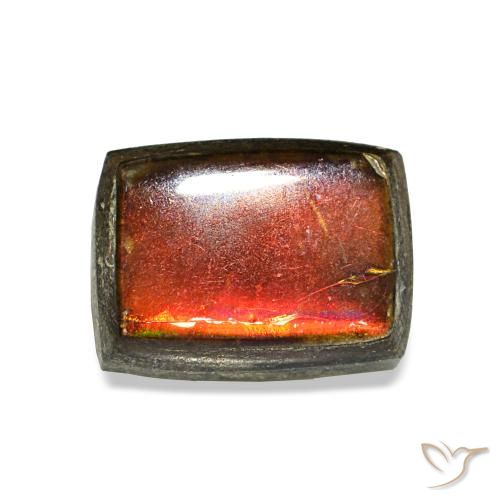 1.22ct متعدد الألوان أموليت, باغيت, غير شفاف