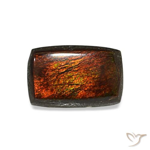 1.43ct متعدد الألوان أموليت, باغيت, غير شفاف