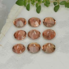 أحجار اندلوسيت متعدد الألوان طبيعية، قصة دائرى، قليلا جدا، وزنها 2.28 قيراط