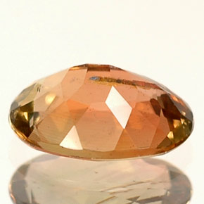 اندلوسيت متعدد الألوان طبيعي، قصة بيضاوى، 0.56 قيراط، VVS-VS