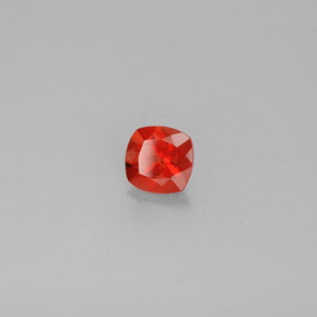 لابرادوريت أنديسين العسل البرتقال طبيعي، قطع وسادة، 0.72 قيراط، قليلا جدا