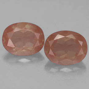 أحجار لابرادوريت أنديسين العسل البرتقال طبيعية، قصة بيضاوى، شفاف، وزنها  قيراط