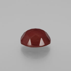 لابرادوريت أنديسين العسل الأحمر طبيعي، قصة بيضاوى، 4.09 قيراط، نصف شفاف