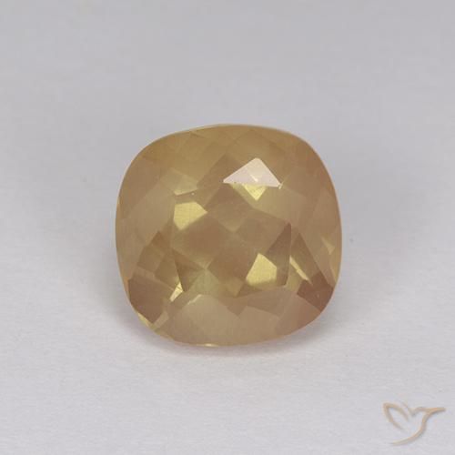 2.98ct طبيعي برتقالى-ذهبى لابرادوريت أنديسين, وسادة, شفاف