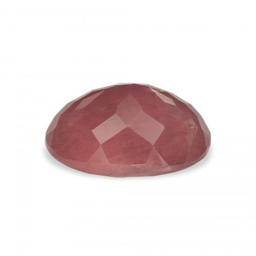 لابرادوريت أنديسين Medium Dark-Pink طبيعي، بيضوي، 2.30 قيراط، نصف شفاف
