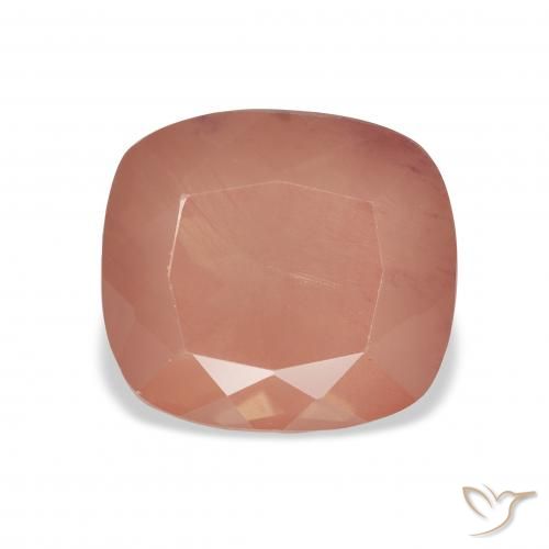 5.12ct طبيعي أحمر متوسط لابرادوريت أنديسين, وسادة, شفاف