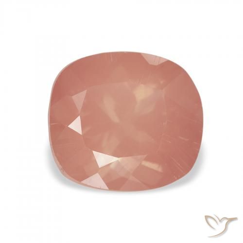 2.32ct طبيعي وردى متوسط لابرادوريت أنديسين, وسادة, شفاف