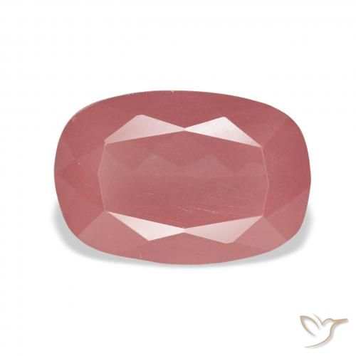 6.03ct طبيعي وردى متوسط لابرادوريت أنديسين, وسادة, نصف شفاف