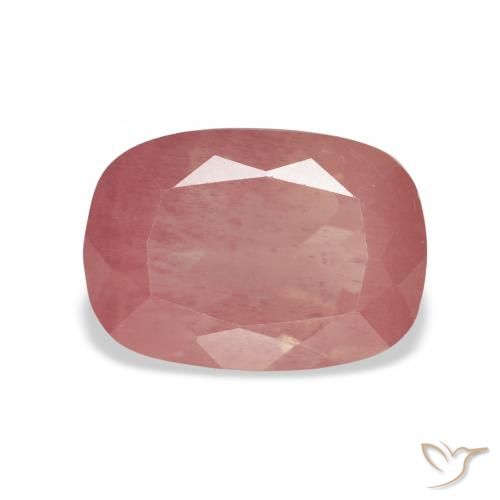 3.53ct طبيعي اوردي امحمر لابرادوريت أنديسين, وسادة, شفاف