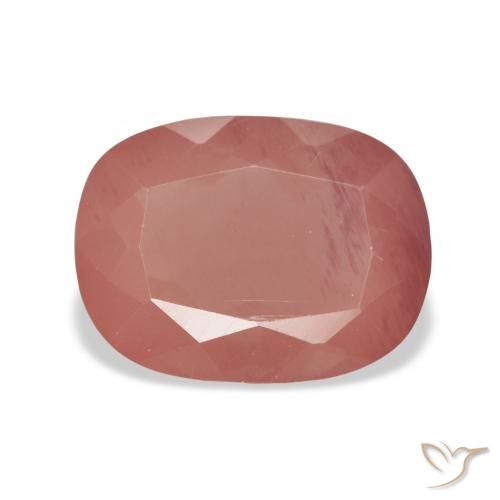 4.22ct طبيعي برتقالى محمر باهت لابرادوريت أنديسين, وسادة, شفاف