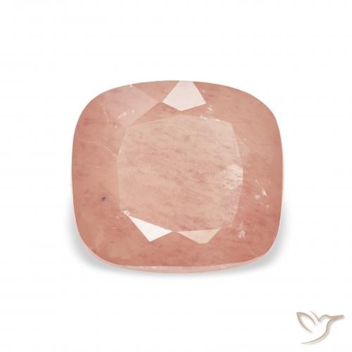 1.50ct وردي فاتح لابرادوريت أنديسين, وسادة, شفاف