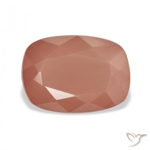 4.59ct وردى برتقالى لابرادوريت أنديسين, وسادة, نصف شفاف