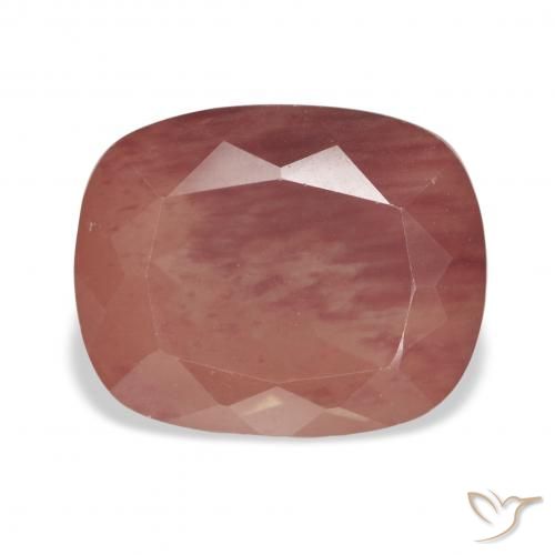 5.27ct طبيعي أحمر برتقالي لابرادوريت أنديسين, وسادة, شفاف