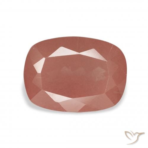 3.70ct برتقالى محمر باهت لابرادوريت أنديسين, وسادة, شفاف