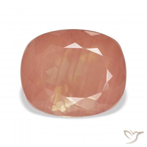 7.17ct برتقالى محمر لابرادوريت أنديسين, وسادة, شفاف
