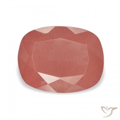 3.34ct أحمر متوسط لابرادوريت أنديسين, وسادة, شفاف