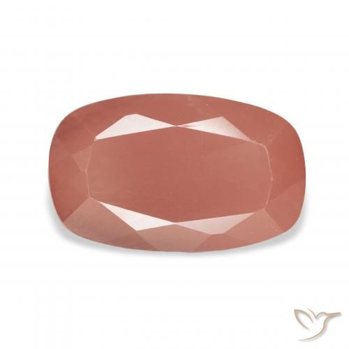 4.45ct وردى توت العليق لابرادوريت أنديسين, وسادة, نصف شفاف