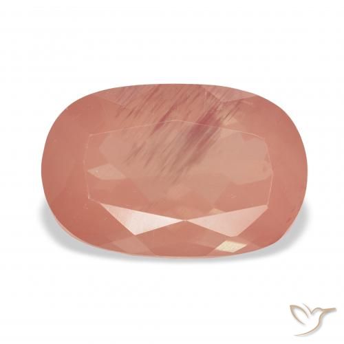 4.36ct برتقالى محمر لابرادوريت أنديسين, وسادة, شفاف