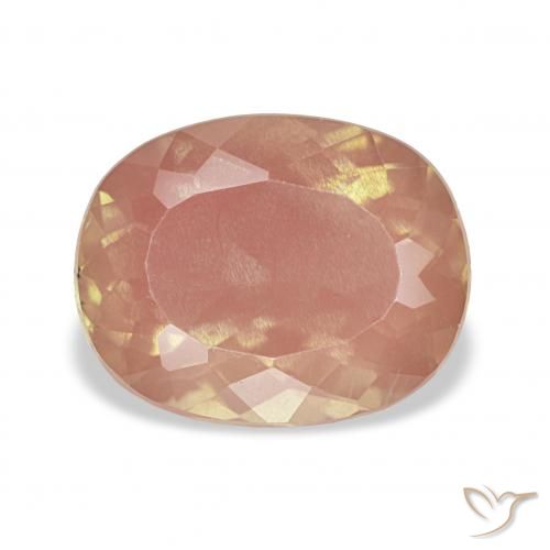 3.39ct برتقالى خوخى فاتح لابرادوريت أنديسين, وسادة, شفاف