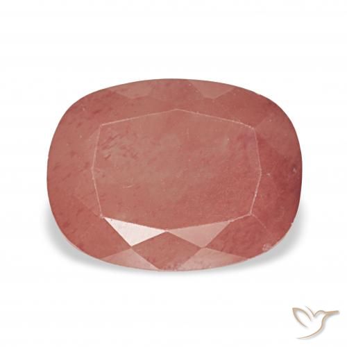 2.74ct أحمر متوسط لابرادوريت أنديسين, وسادة, شفاف