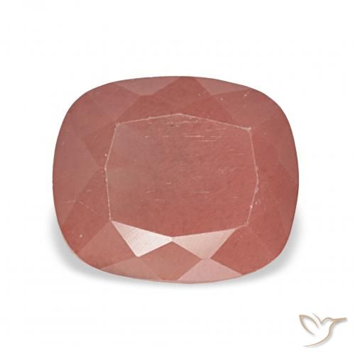 2.63ct أحمر متوسط لابرادوريت أنديسين, وسادة, نصف شفاف
