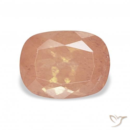 2.99ct برتقالى محمر لابرادوريت أنديسين, وسادة, شفاف