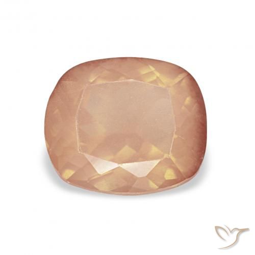 1.76ct برتقالى كنتالوبى لابرادوريت أنديسين, وسادة, شفاف