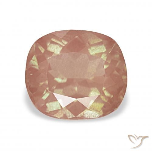 1.85ct وردي فاتح لابرادوريت أنديسين, وسادة, شفاف