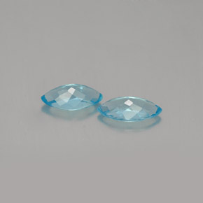 أحجار الأباتيت أزرق فاتح طبيعية، ماركيز، VVS-VS، وزنها  قيراط