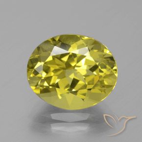 5.60ct طبيعي أصفر أناناسى الأباتيت, بيضوي, قليلا جدا