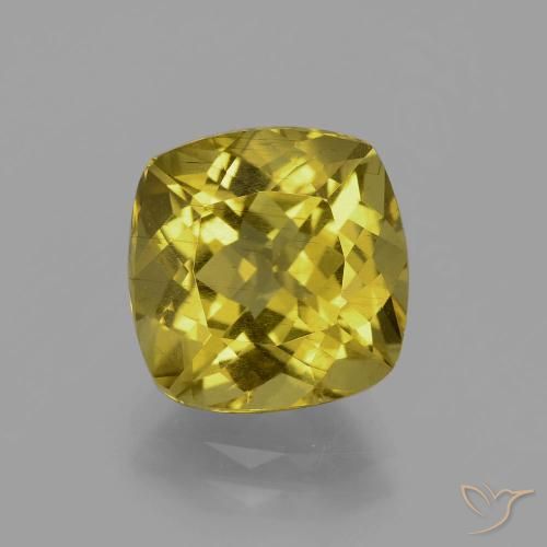 5.19ct طبيعي ذهبى متوسط الأباتيت, وسادة, قليلا جدا